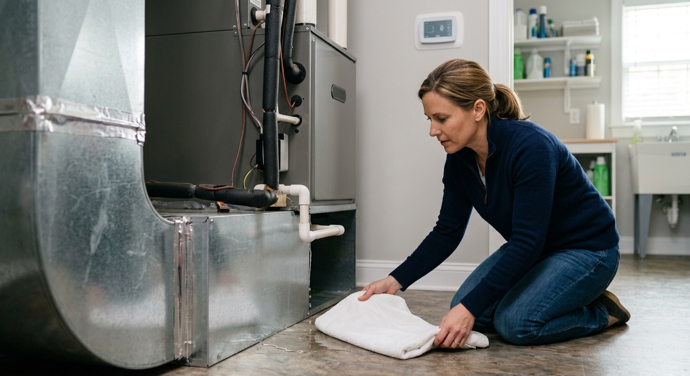Why Is My AC Leaking Water Inside?